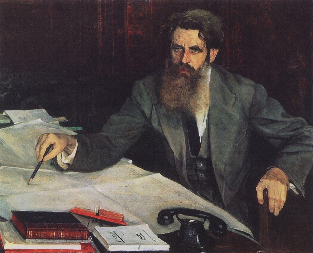 Portret Otto Shmidta 1937