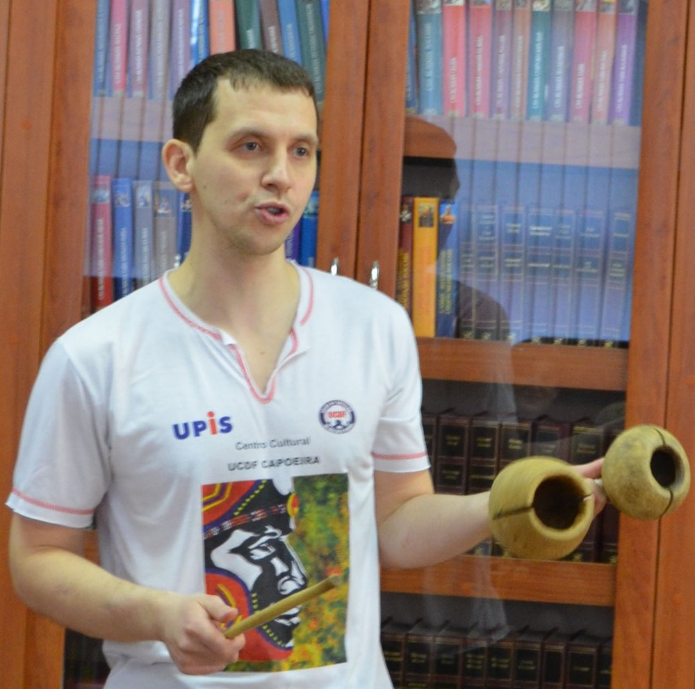 Павел Гизатуллин, руководитель челябинских капоэйристов